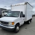 2005 Ford Econoline E-350 Super Duty 12 Foot Cube Van With Rear Workshop thumbnail image 1