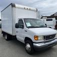 2005 Ford Econoline E-350 Super Duty 12 Foot Cube Van With Rear Workshop thumbnail image 7