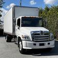2021 Hino 338 24 Foot Cube Van Diesel with Power Tailgate thumbnail image 2