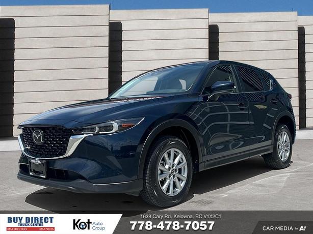 2025 Mazda CX-5 GS AUTO, KEYLESS ENTRY, LEATHER HEATED SEATS, HEATED WHEEL, BACK image 1