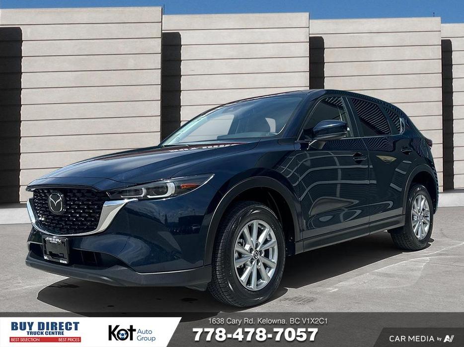 2025 Mazda CX-5 GS AUTO, KEYLESS ENTRY, LEATHER HEATED SEATS, HEATED WHEEL, BACK display photo