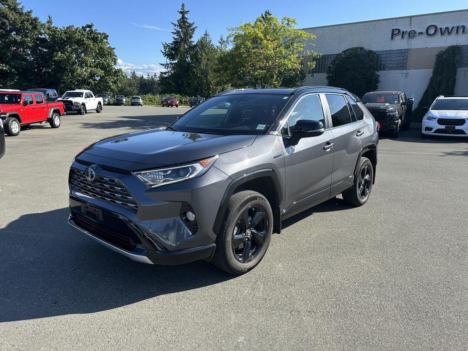 2020 Toyota RAV4 Hybrid Xle display photo