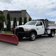 2012 Dodge Ram 5500 Regular Cab Cummins Diesel 4WD Dump Box with Western Plow an thumbnail image 5