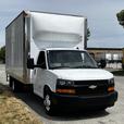 2020 Chevrolet Express G4500 16 Foot Cube Van with Aluminum Ramp thumbnail image 2