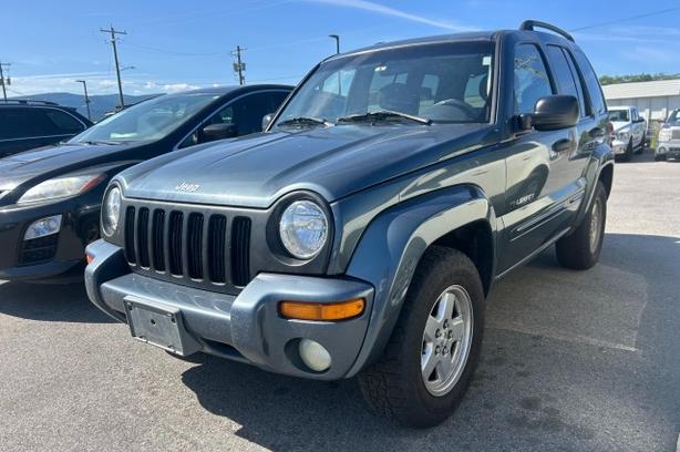 2002 Jeep Liberty Limited AUTO, KEYLESS ENTRY, FABRIC SEATS, AUTO WINDOWS, GREY  image 1