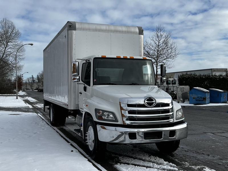 2019 Hino 338 24 Foot Cube With Power Tailgate Diesel display photo