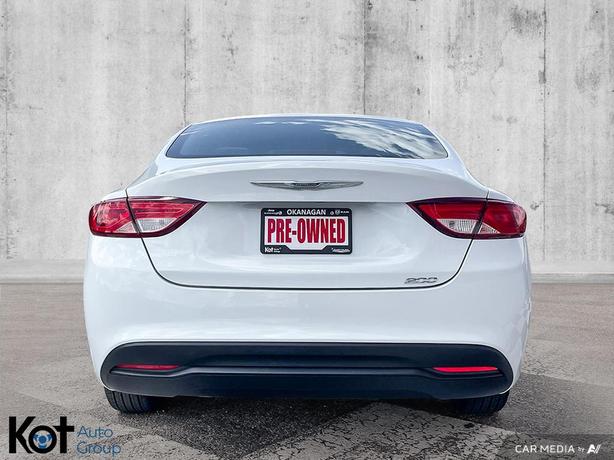 2016 Chrysler 200 LX | Low Mileage! | Engine Block Heater | Fully Inspected image 4