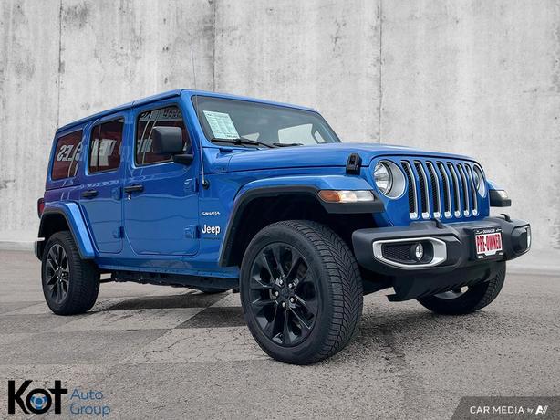 2023 Jeep Wrangler Sahara | Alpine Premium Sound System | Apple CarPlay & Androi image 3