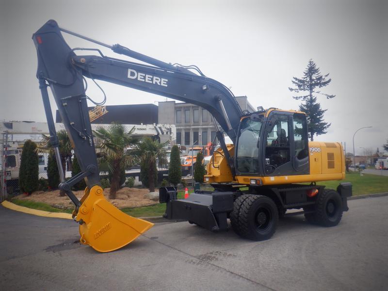 2014 John Deere 190D W Mobile Excavator display photo