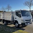 2014 Mitsubishi Fuso FE Flat Deck High Rail with Tommy Power Tailgate Diesel thumbnail image 2