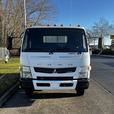 2014 Mitsubishi Fuso FE Flat Deck High Rail with Tommy Power Tailgate Diesel thumbnail image 4