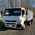 2014 Mitsubishi Fuso FE Flat Deck High Rail with Tommy Power Tailgate Diesel thumbnail image 5