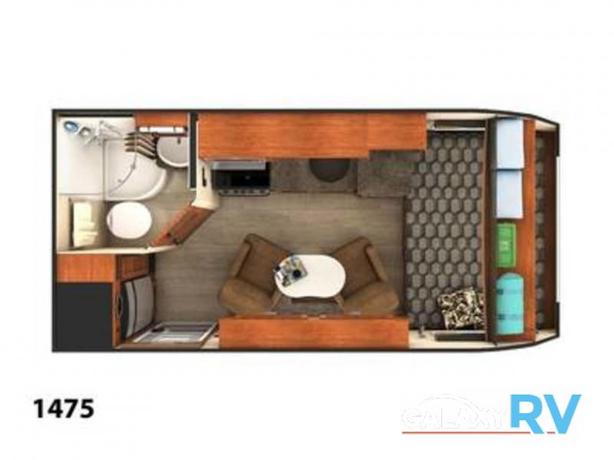 Used 2019 Lance Lance Travel Trailers 1475S image 3