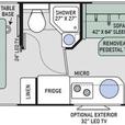 Used 2016 Thor Motor Coach Gemini 23TR thumbnail image