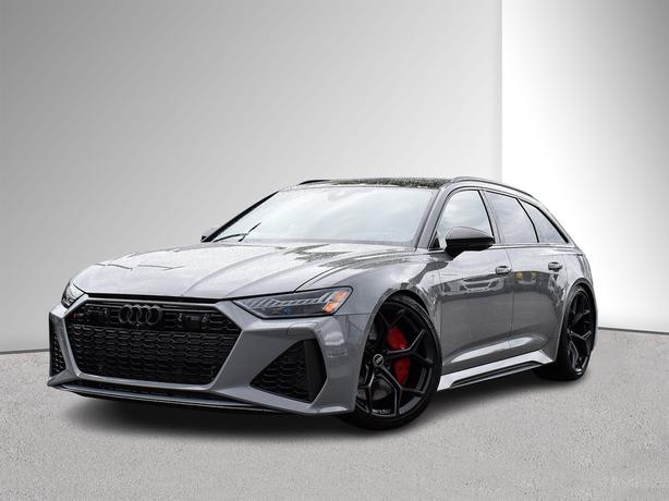 2024 Audi RS 6 Avant - Matte Optics, One Owner, Local BC Vehicle image 1