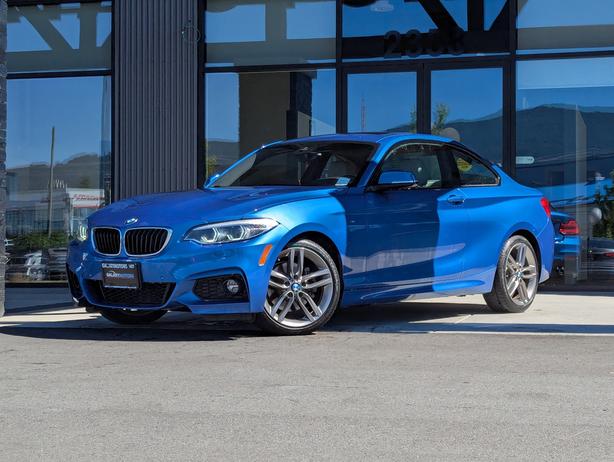 2018 BMW 2 Series 230i xDrive - No Accidents, Low KMs, Sunroof, AWD image 1