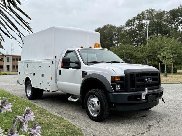 2008 Ford F-450 SD Regular Cab Dually Diesel 2WD Service Truck Mobile Workshop image 1