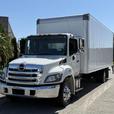 2020 Hino 268 24-Foot Diesel Cube Van with Power Tail Gate thumbnail image 4