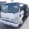 2015 Isuzu NPR 12 Foot  Flat Deck 3 Seater Diesel thumbnail image 2