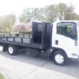 2015 Isuzu NPR 12 Foot  Flat Deck 3 Seater Diesel thumbnail image 5