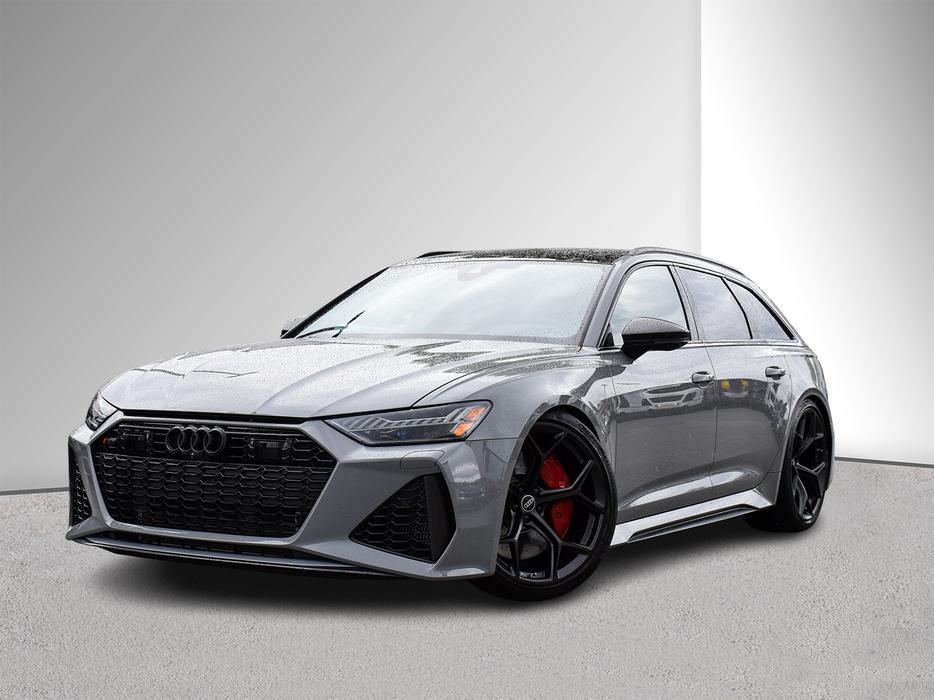 2024 Audi RS 6 Avant - Matte Optics, One Owner, Local BC Vehicle display photo