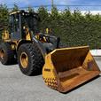 2010 John Deere 444K Z-Bar Front End Loader with 2.5 Yard Bucket Diesel thumbnail image