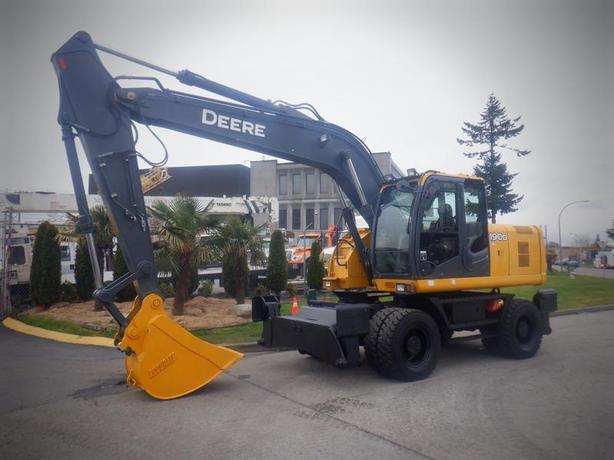 2014 John Deere 190D W Mobile Excavator image 1