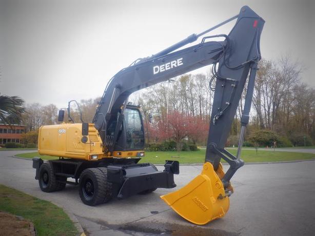 2014 John Deere 190D W Mobile Excavator image 5