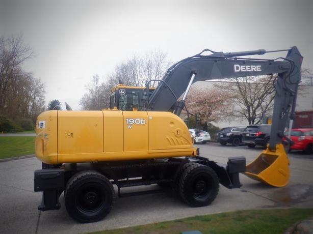 2014 John Deere 190D W Mobile Excavator image 6