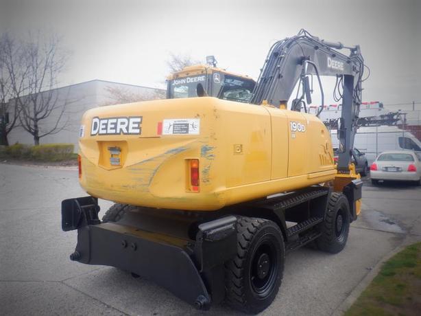 2014 John Deere 190D W Mobile Excavator image 8