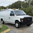 2013 Ford Econoline E-350 Super Duty Cargo Van with Shelving & Ladder Rack thumbnail image