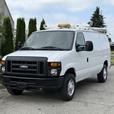 2013 Ford Econoline E-350 Super Duty Cargo Van with Shelving & Ladder Rack thumbnail image 4