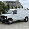 2013 Ford Econoline E-350 Super Duty Cargo Van with Shelving & Ladder Rack thumbnail image 5