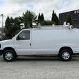 2013 Ford Econoline E-350 Super Duty Cargo Van with Shelving & Ladder Rack thumbnail image 6