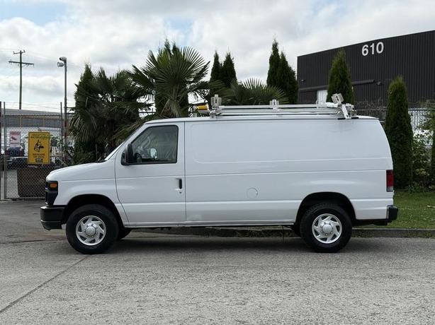 2013 Ford Econoline E-350 Super Duty Cargo Van with Shelving & Ladder Rack image 6