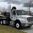 2006 Freightliner M2 112 15 foot Flat Deck With Hiab Crane Diesel thumbnail image