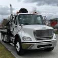 2006 Freightliner M2 112 15 foot Flat Deck With Hiab Crane Diesel thumbnail image 2