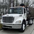 2006 Freightliner M2 112 15 foot Flat Deck With Hiab Crane Diesel thumbnail image 4