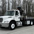 2006 Freightliner M2 112 15 foot Flat Deck With Hiab Crane Diesel thumbnail image 5
