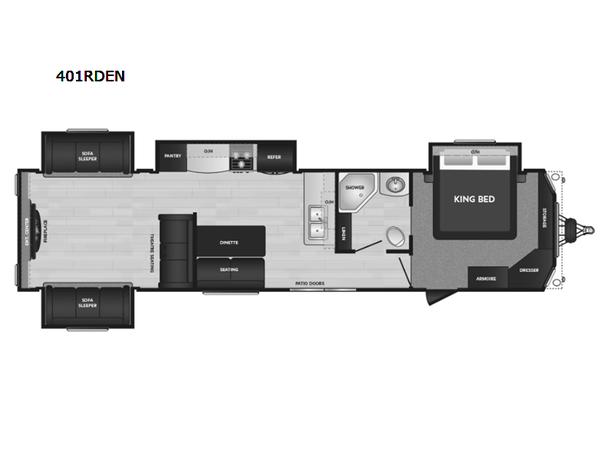 Used 2023 Keystone RV Residence 401RDEN image 3
