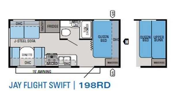 Used 2012 Jayco Jay Flight Swift 198RD image 1