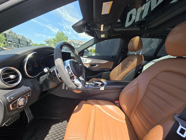 2021 Mercedes-Benz C-Class AMG C 43 - No Accidents, Tan Leather Interior image 6
