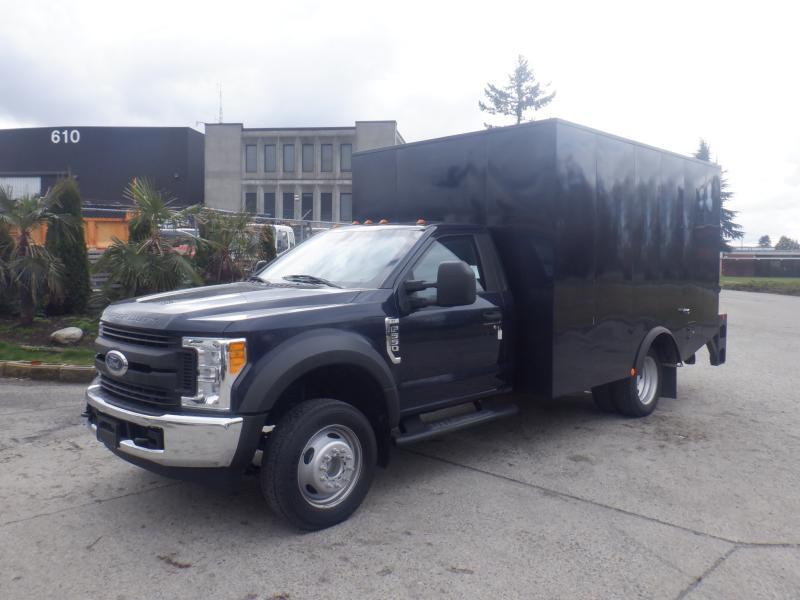 2017 Ford F-550 12 Foot Armoured Cube Truck With Bullet-Proof Glass And Power Ta display photo