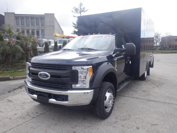 2017 Ford F-550 12 Foot Armoured Cube Truck With Bullet-Proof Glass And Power Ta image 2