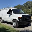 2011 Ford Econoline E-350 Super Duty Cargo Van with Shelving & Ladder Rack thumbnail image