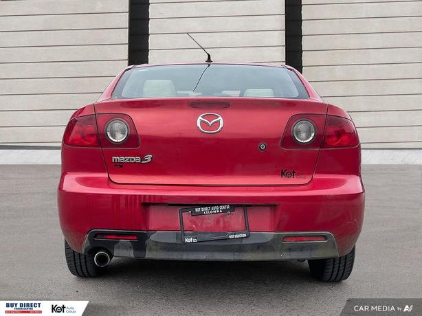 2004 Mazda3 GS AUTO, FABRIC SEATS, AFTER MARKET STEREO, AUTO WINDOWS, FWD, TAN I image 5