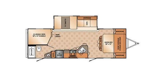 Used 2013 R-Vision Island Trek 272BHS display photo