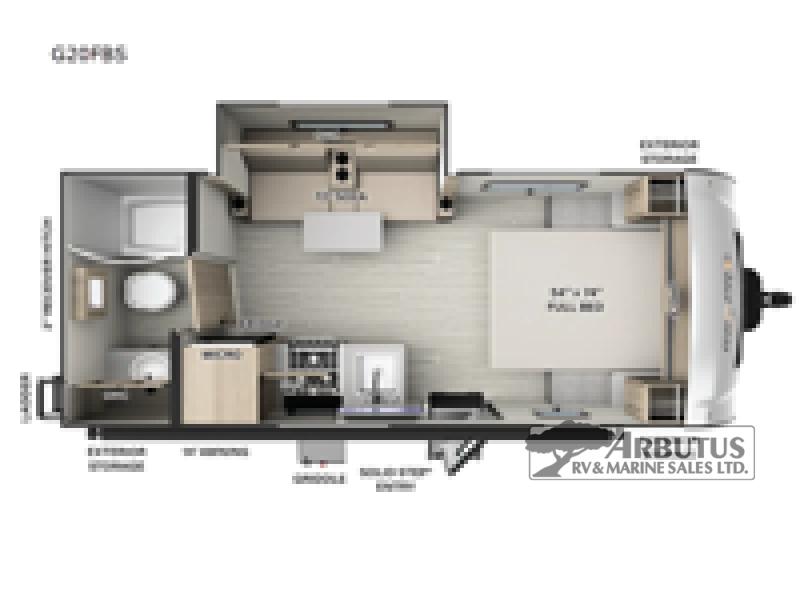 Used 2024 Forest River RV Rockwood GEO Pro G20FBS display photo