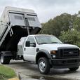 2008 Ford F-450 SD Regular Cab Dually Diesel with 10-Foot Dump Box thumbnail image 1