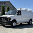 2011 Ford Econoline E-350 Super Duty Cargo Van with Shelving & Ladder Rack thumbnail image 5